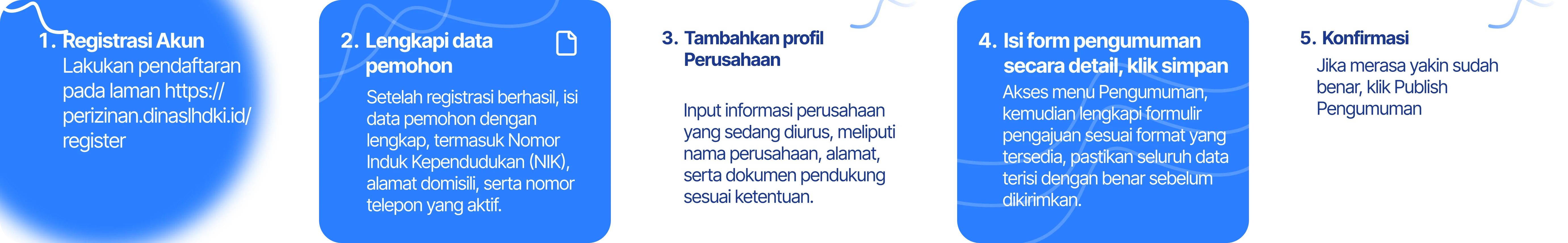Langkah-Langkah Mengajukan Pengumuman